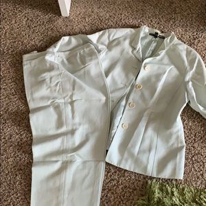Pant suit - sky blue
